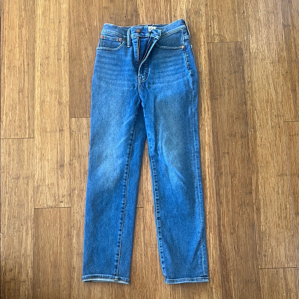 Madewell Women's Straight Leg Jeans - Blue